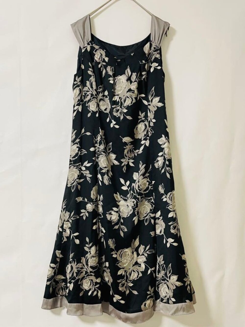 Drobe Floral Sleeveless Dress Knee-Length Midi Length